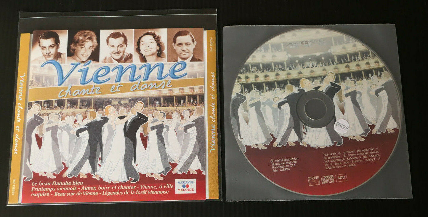 CD VIENNE CHANTE ET DANSE / COMPILATION 23 TITRES / 2011