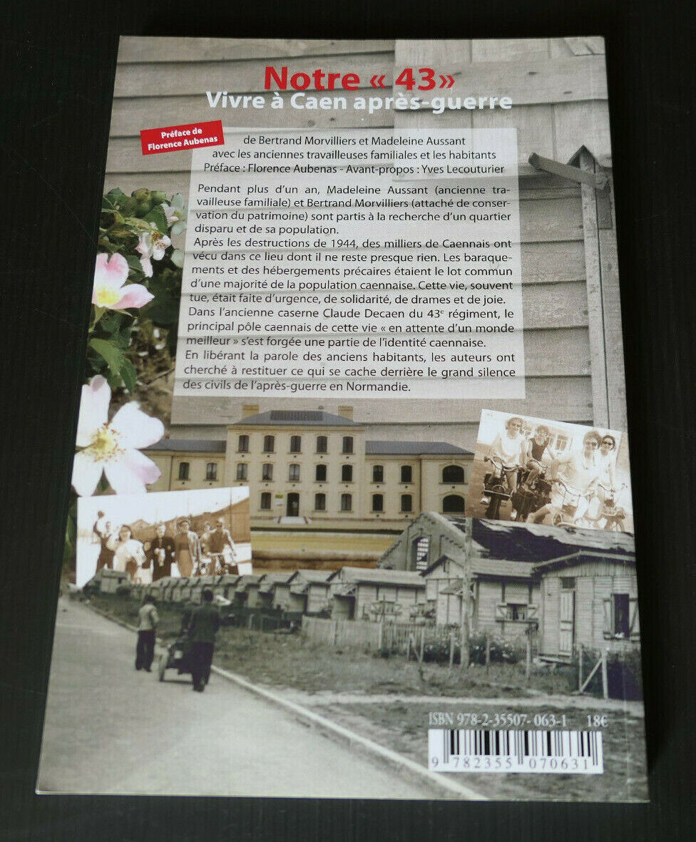 NOTRE 43 / VIVRE A CAEN APRES-GUERRE / HISTOIRE CALVADOS NORMANDIE WW2 PHOTOS