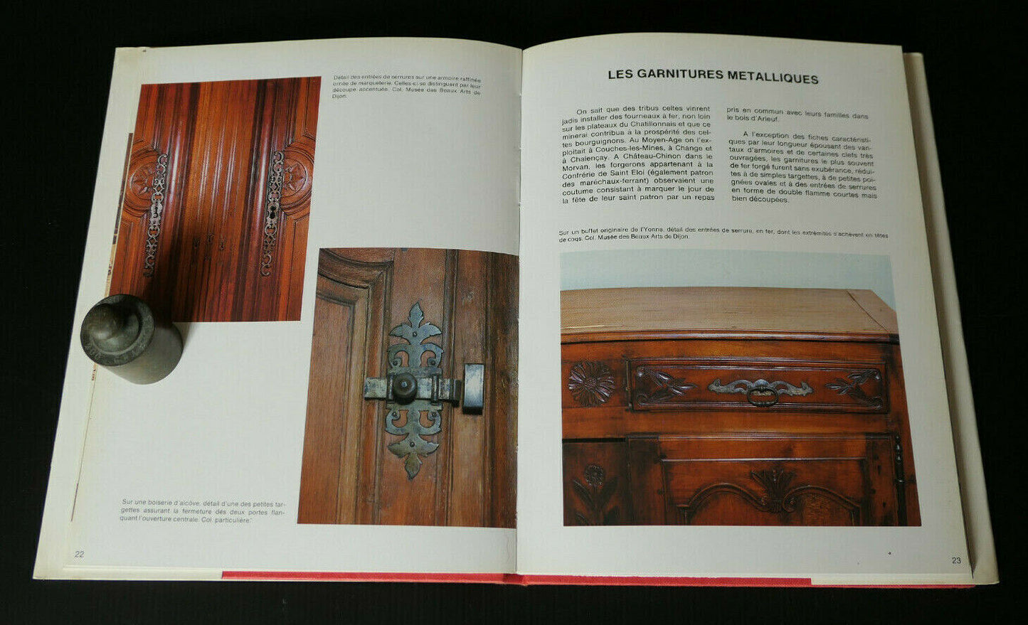 MOBILIER BOURGUIGNON / EDITIONS CHARLES MASSIN / ANTIQUITES DECORATION ART