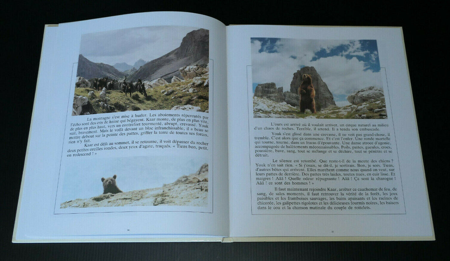 L'OURS / DANIELE HEYMANN / JEAN-JACQUES ANNAUD / MARIANNE ROSENSTIEHL / 1988