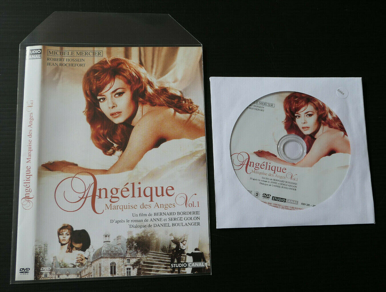 DVD MICHELE MERCIER ROBERT HOSSEIN / ANGELIQUE MARQUISE DES ANGES VOL. 1