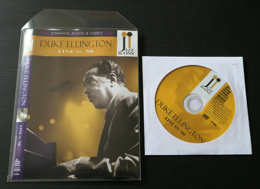 DVD DUKE ELLINGTON LIVE IN 58