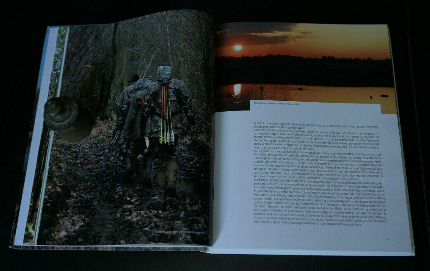 L'HOMME DANS LA NATURE CHASSEURS ET BIODIVERSITE / CHASSE FAUNE SAUVAGE PHOTOS