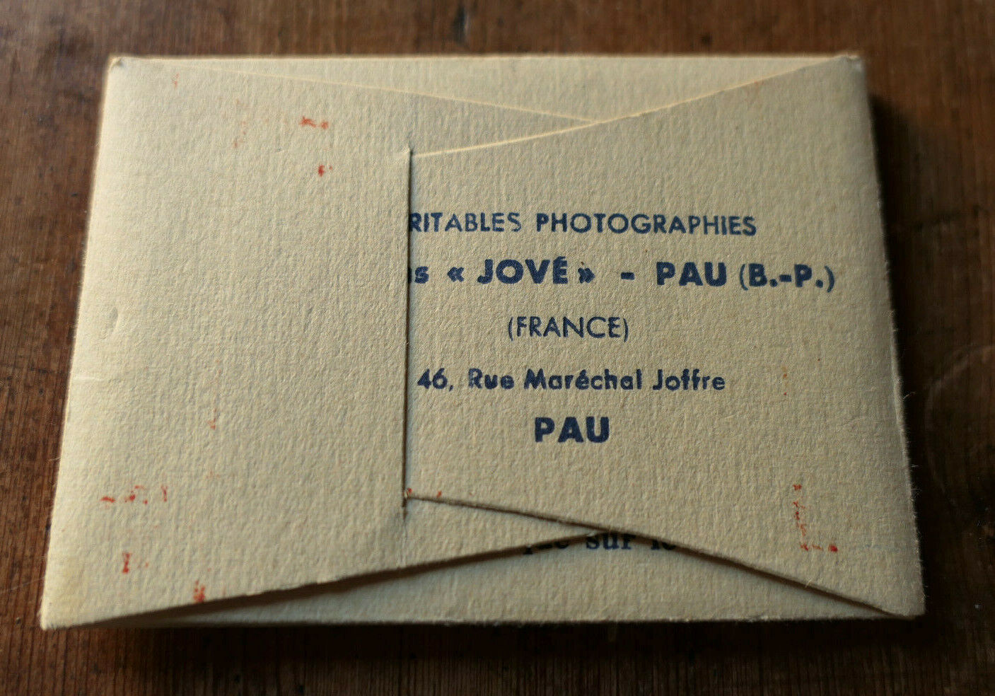 ANCIENNE POCHETTE SOUVENIR 10 PHOTOS NOIR & BLANC GROTTES DE BETHARRAM PYRENEES