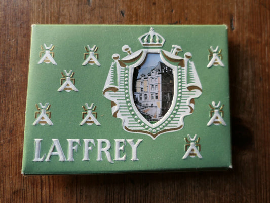 ANCIENNE POCHETTE SOUVENIR 10 PHOTOS COULEUR LAFFREY ISERE