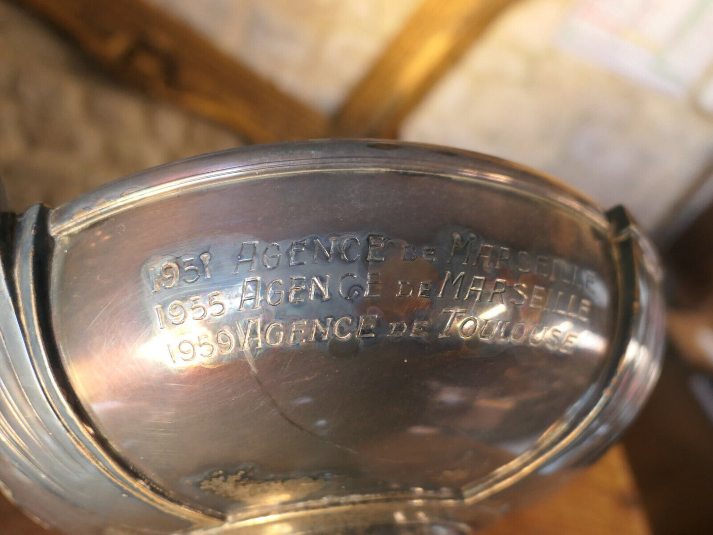 OLD SILVER METAL CUP OPENING DATES COMPANIES AGENCIES