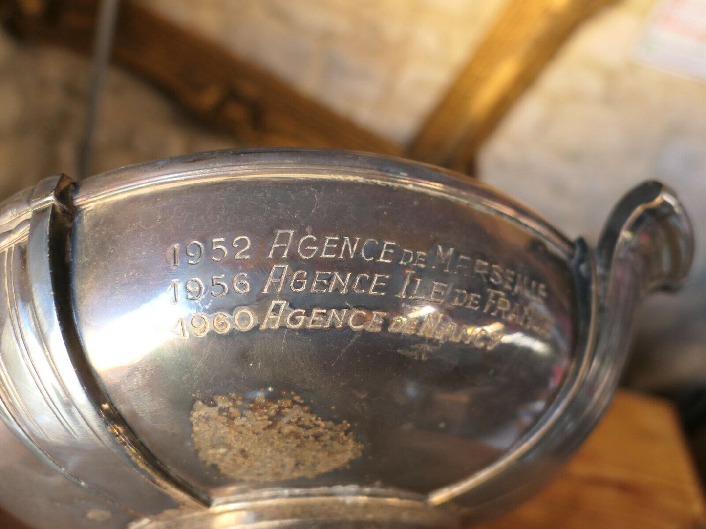 OLD SILVER METAL CUP OPENING DATES COMPANIES AGENCIES