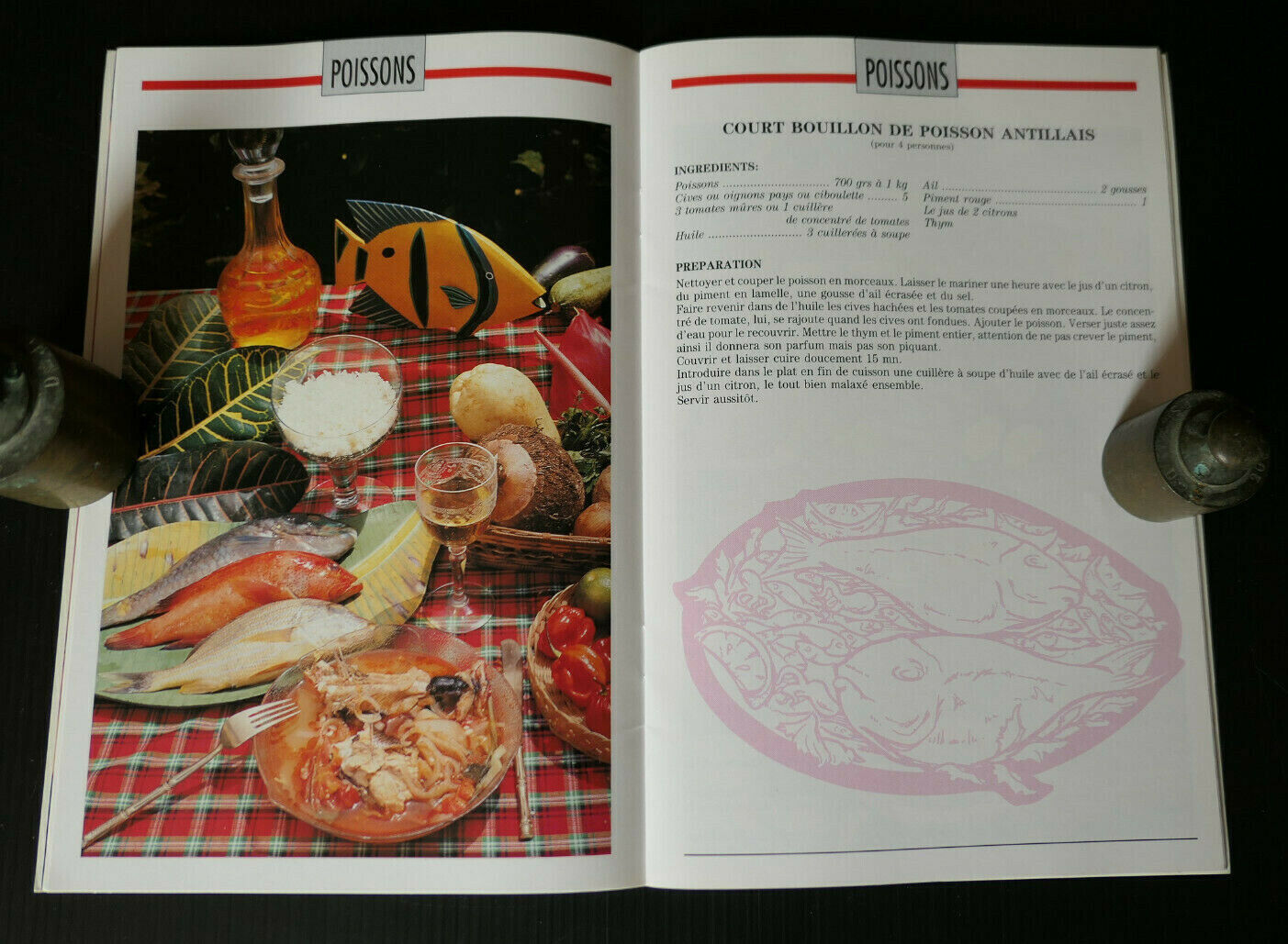 RECETTES DE CUISINE ANTILLAISE / 1992