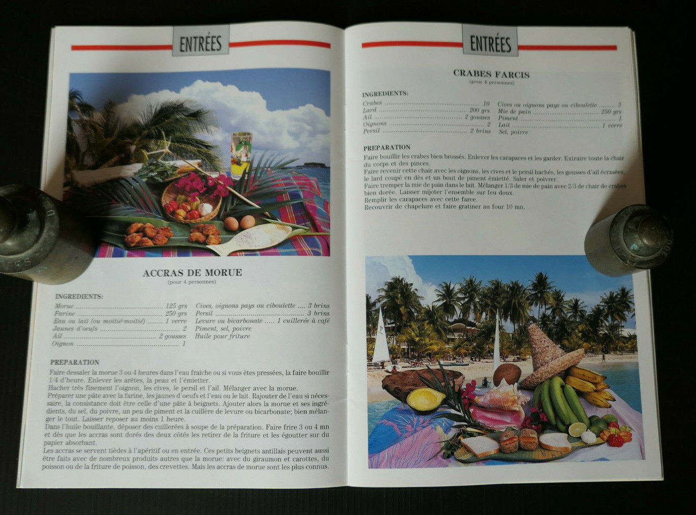 RECETTES DE CUISINE ANTILLAISE / 1992