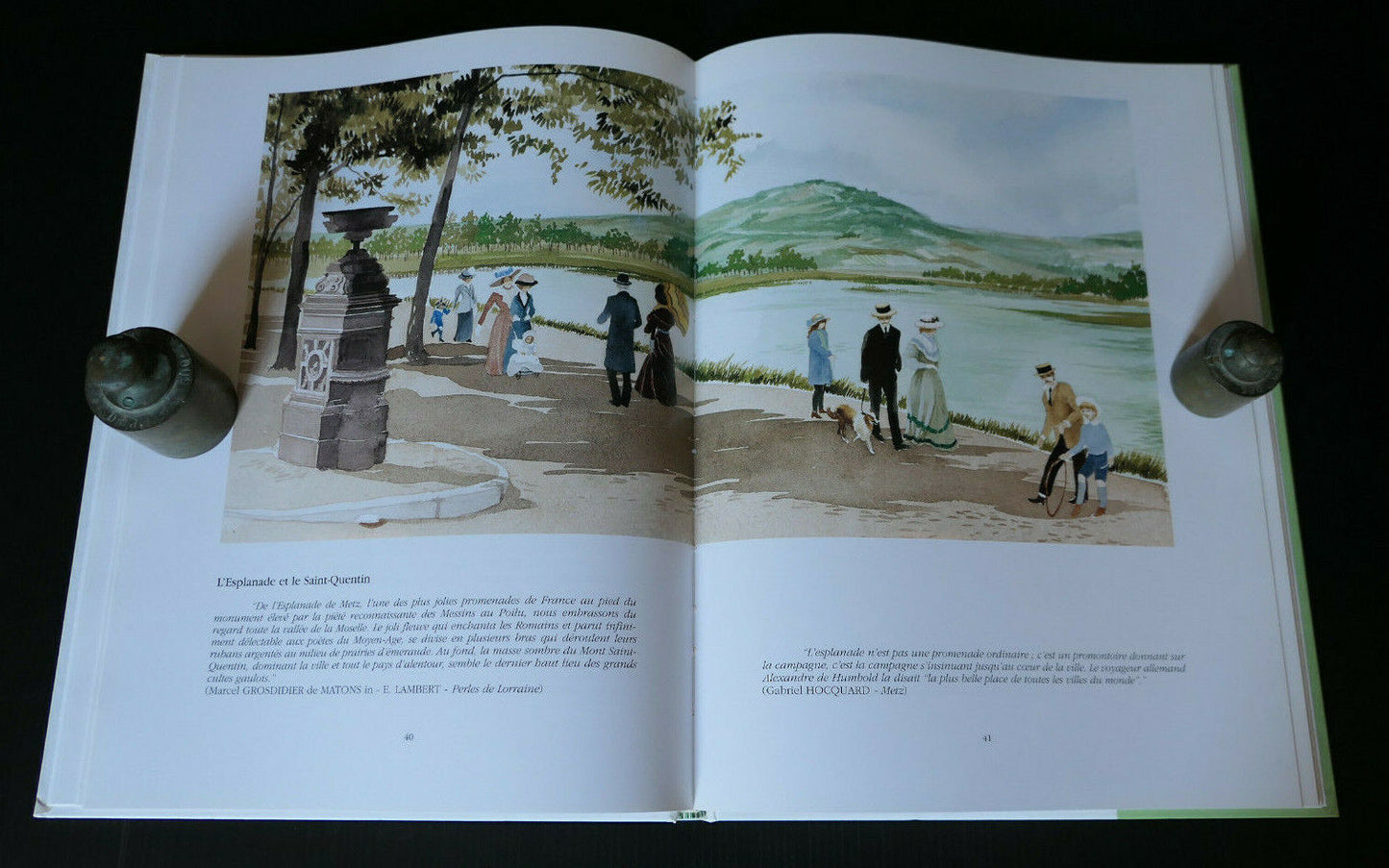 METZ OU LA NOSTALGIE DU FUTUR / JEAN LAURAIN ANDRE FLORI / HISTOIRE MOSELLE 1995