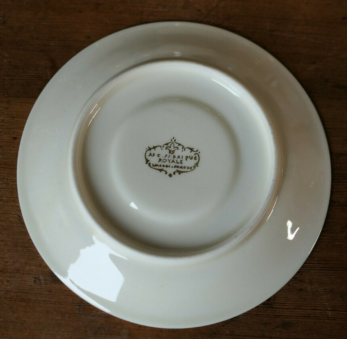 SERVICE A THE OU CAFE EN PORCELAINE DE LIMOGES D'ARTOIS ANCIENNE FABRIQUE ROYALE