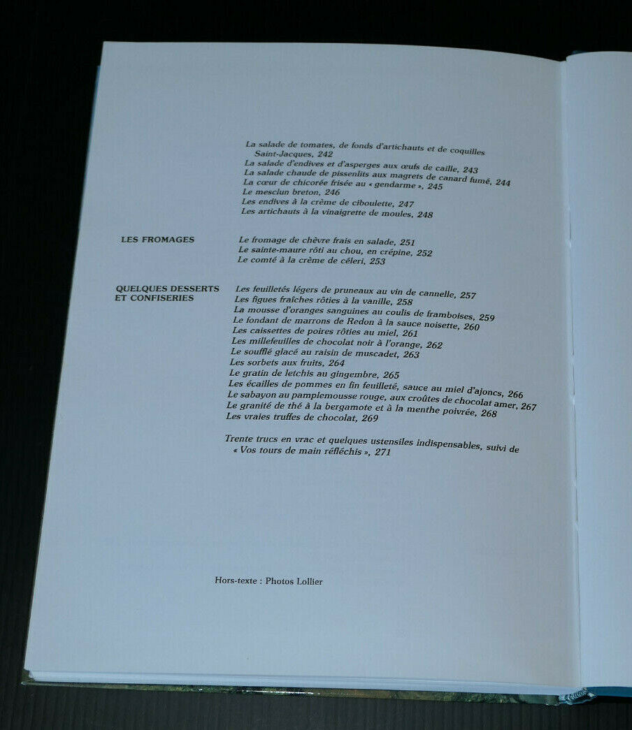 GEORGES PAINEAU / LA CUISINE REFLECHIE DU CUISINIER BRETON / RECETTES BRETAGNE