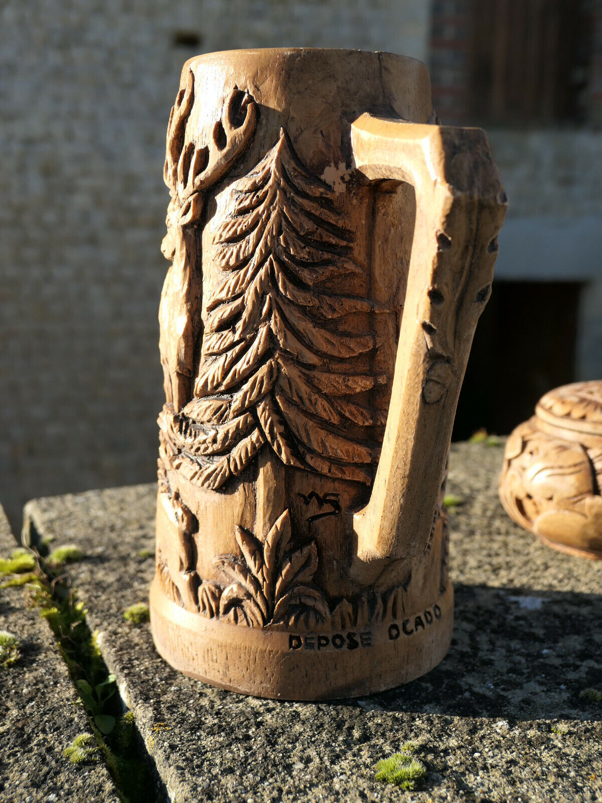 RARE ENSEMBLE PICHET CHOPE BOITE ARDENNES OCADO SCULPTURE
