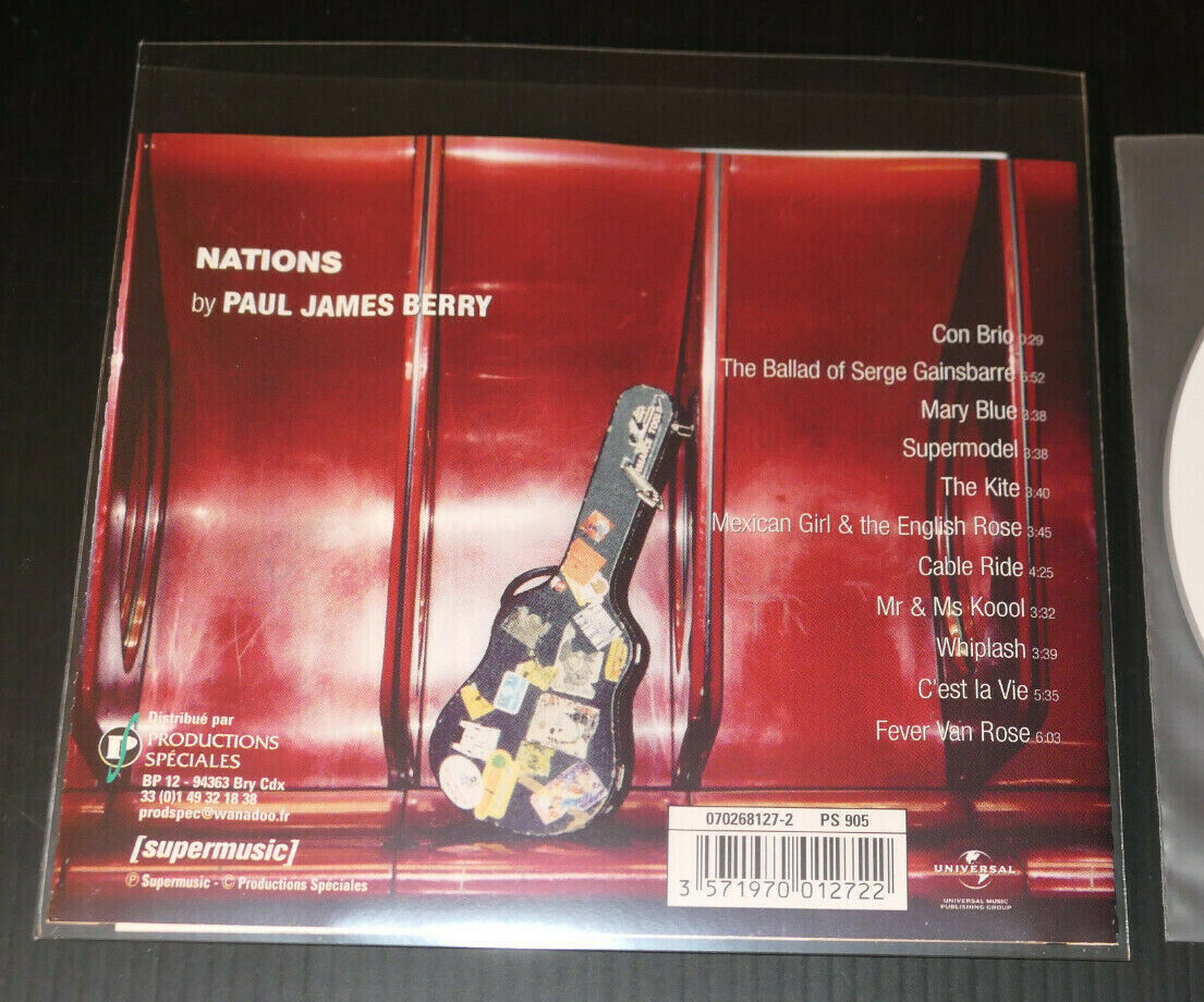 CD NATIONS / PAUL JAMES BERRY
