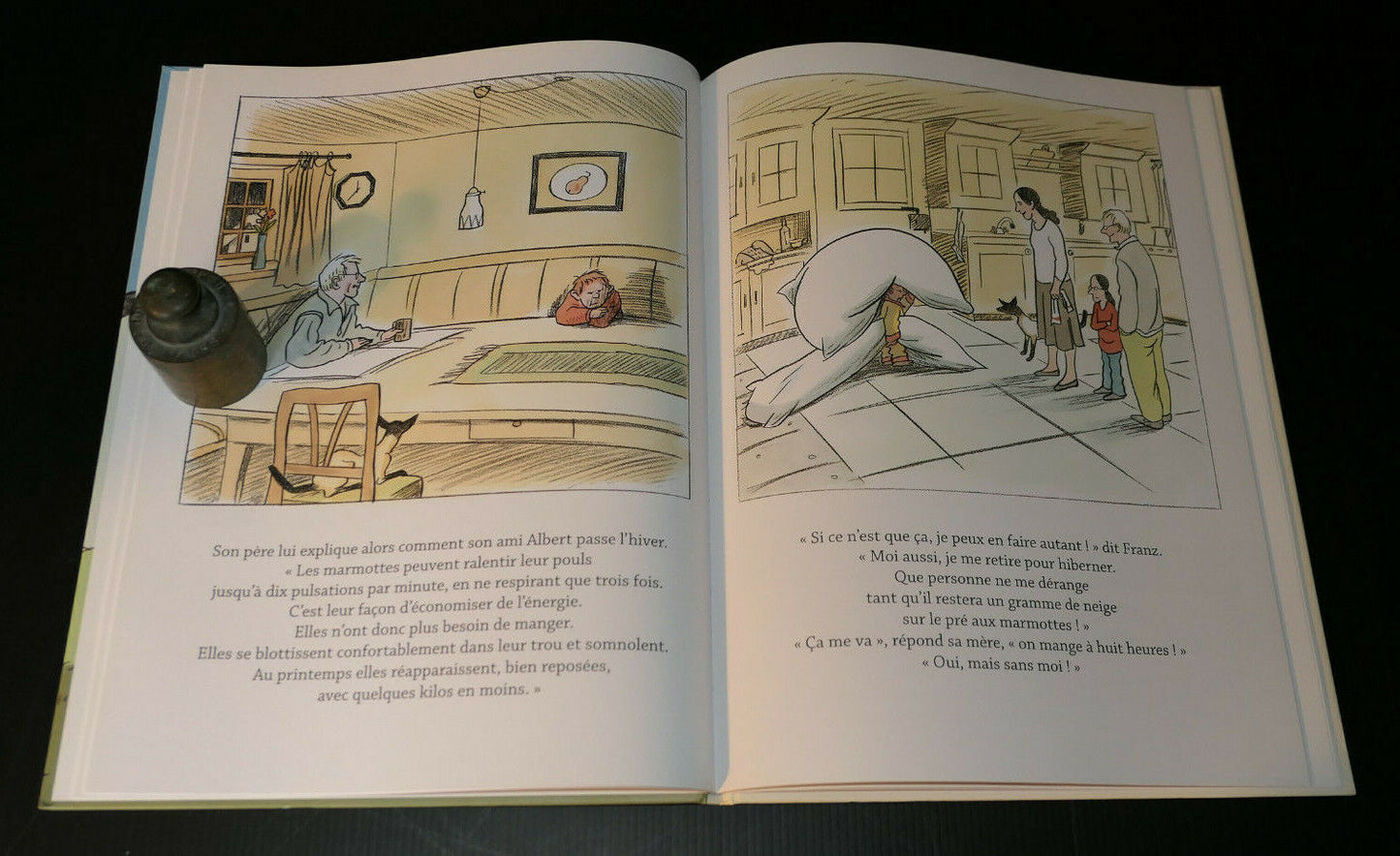 LE GARCON QUI VOULAIT ETRE UNE MARMOTTE / HANS TRAXLER / LA JOIE DE LIRE 2009