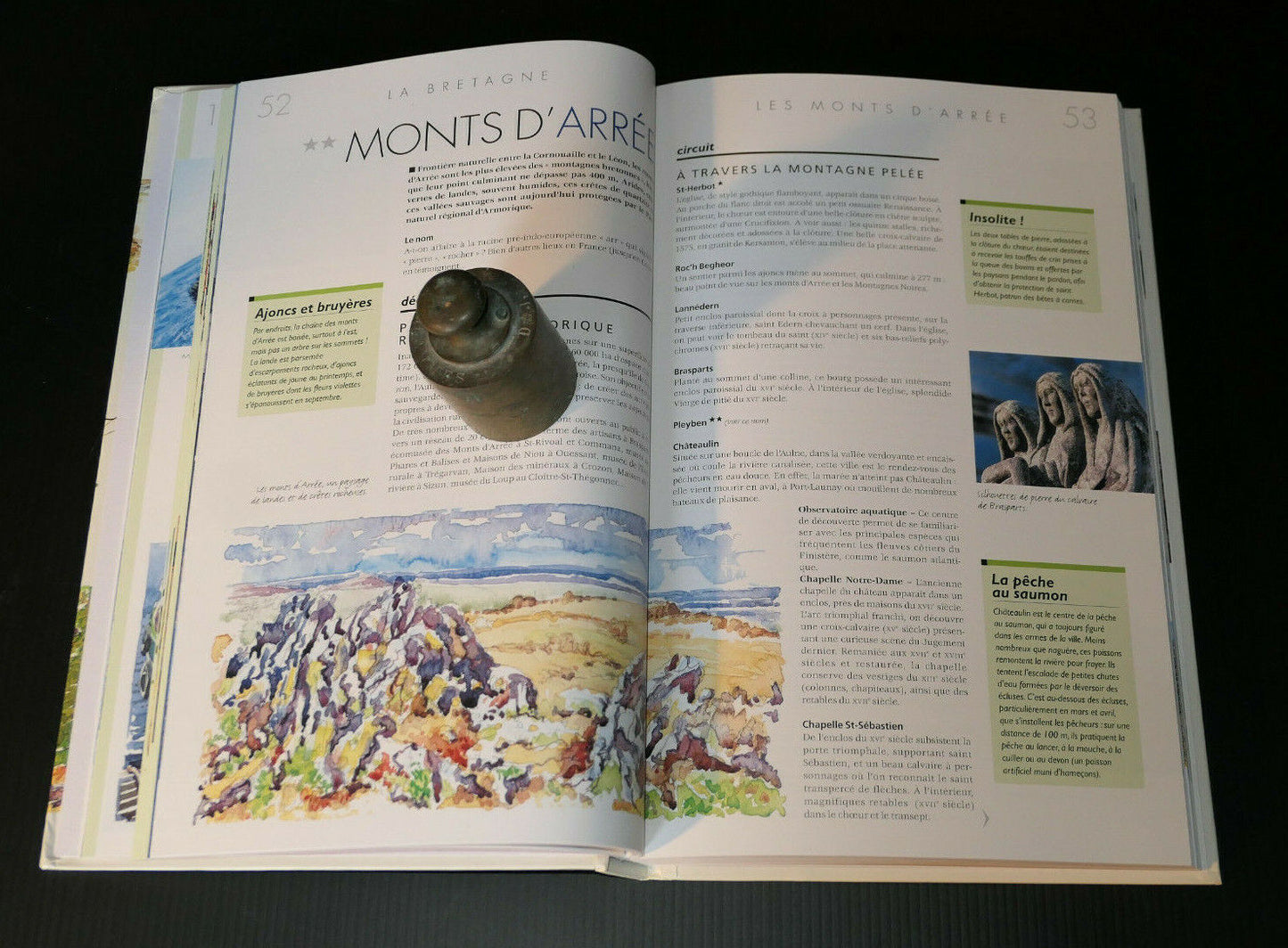 LA BRETAGNE / MES LIVRES VOYAGES / MICHELIN / EDITIONS ATLAS 2007