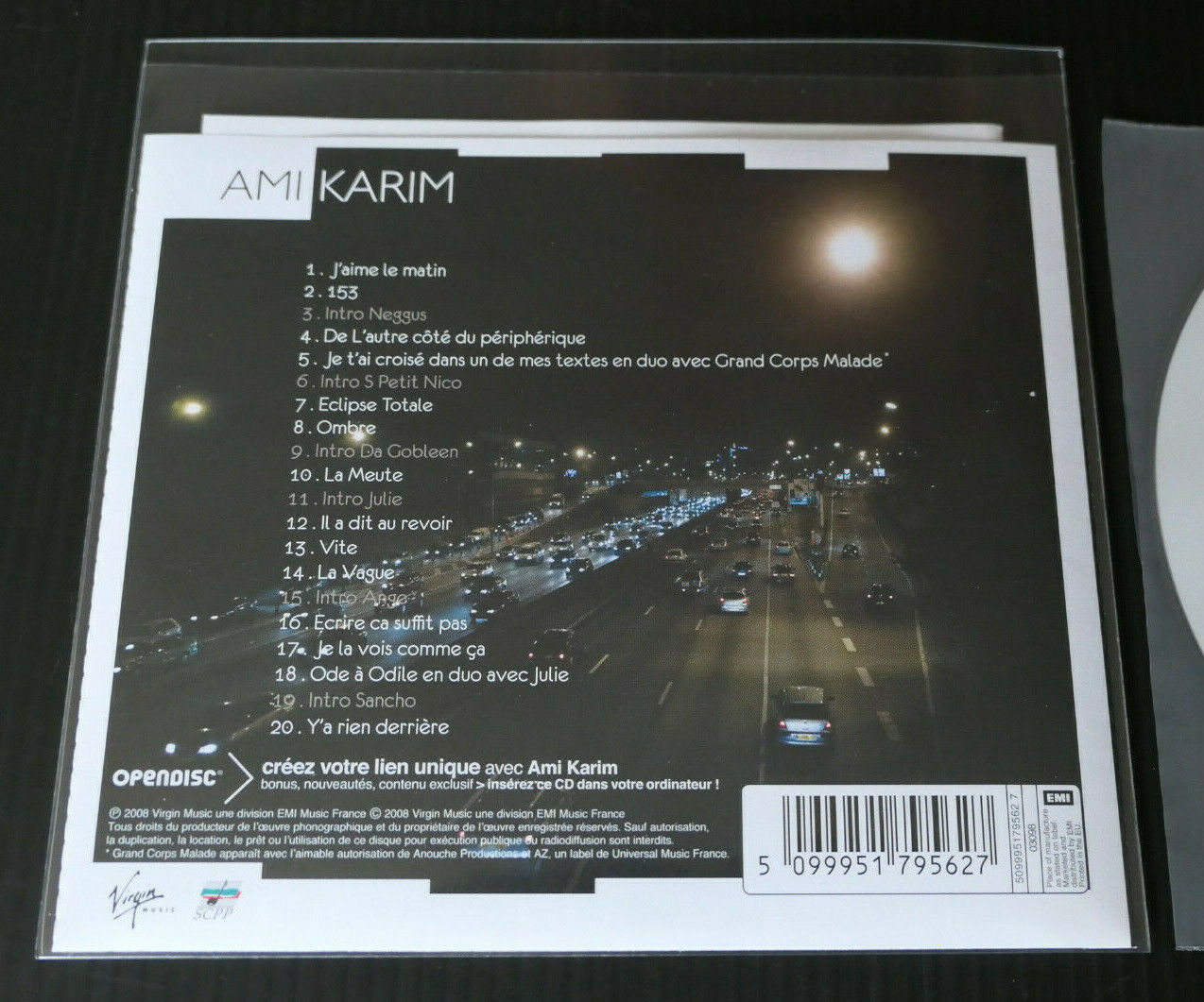 CD AMI KARIM / ECLIPSE TOTALE / 2008