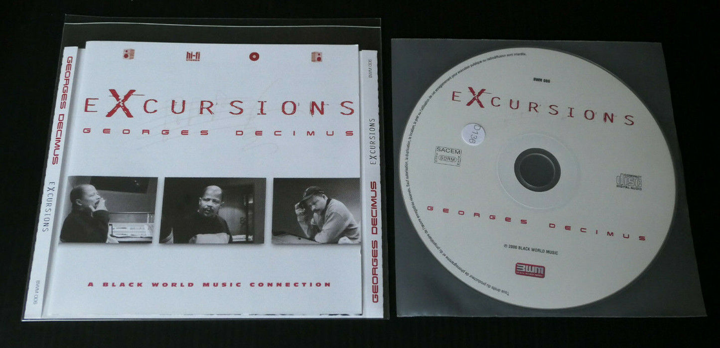 CD GEORGES DECIMUS / EXCURSIONS / 2000