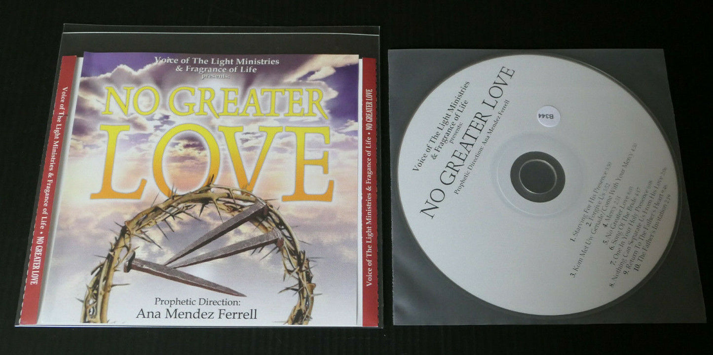 CD NO GREATER LOVE / ANA MENDEZ FERRELL