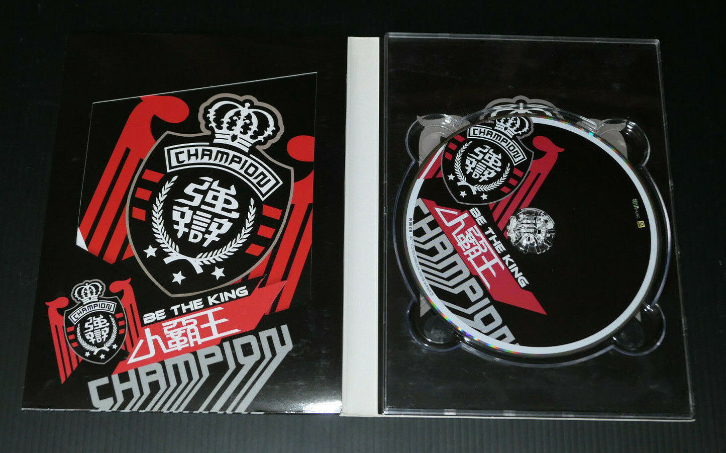 RARE CD CHAMPION / BE THE KING / TAIWAN / BD 0010 BIN MUSIC / SIGNED !!!