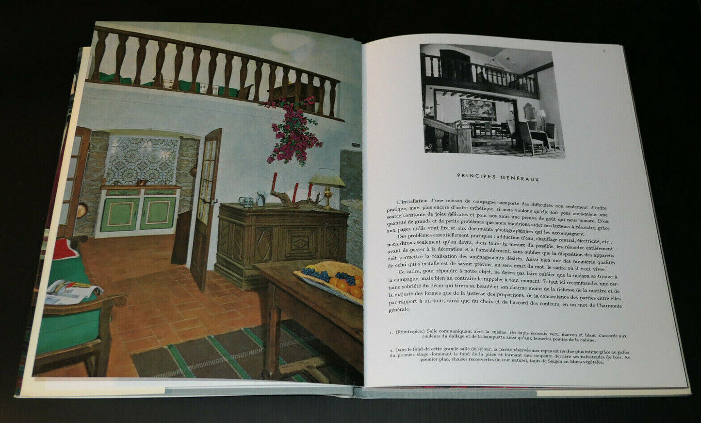 COMMENT INSTALLER SON INTERIEUR EN RUSTIQUE MOBILIER DECORATION ANTIQUITES 1963