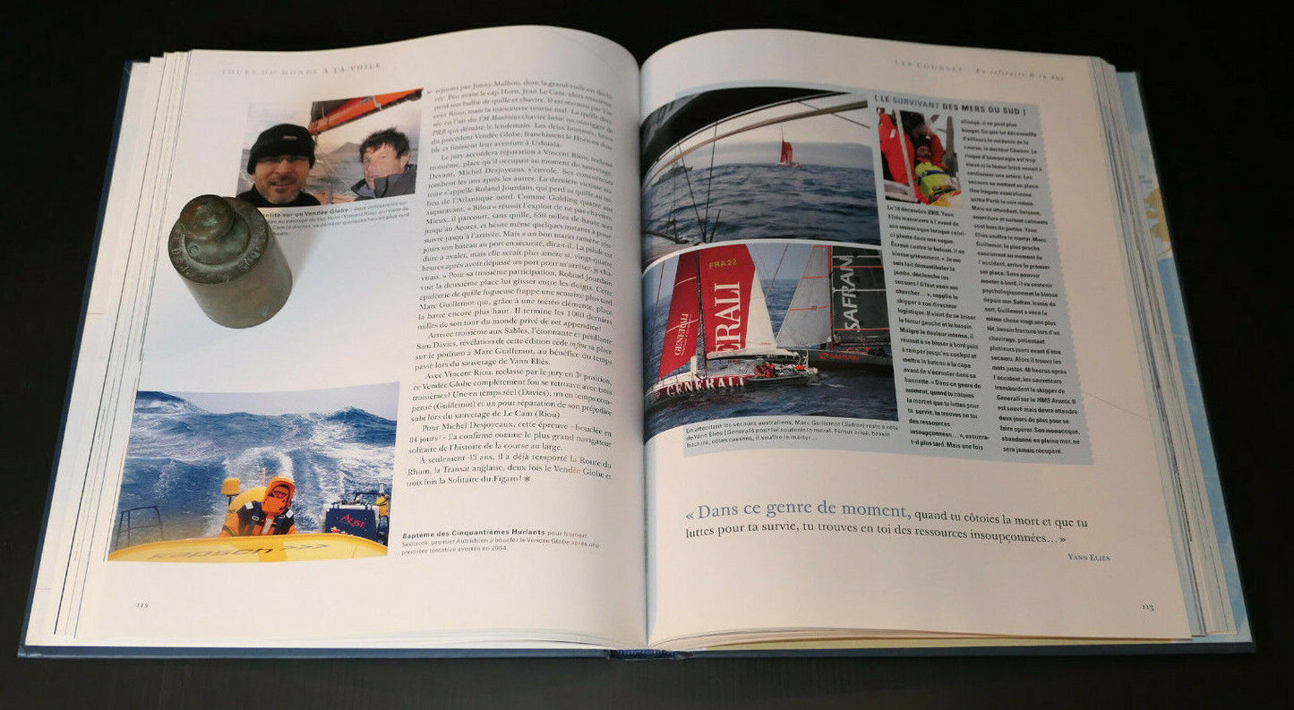 TOURS DU MONDE A LA VOILE COURSES & RECORDS / L'EQUIPE SPORT NAUTIQUE PHOTOS