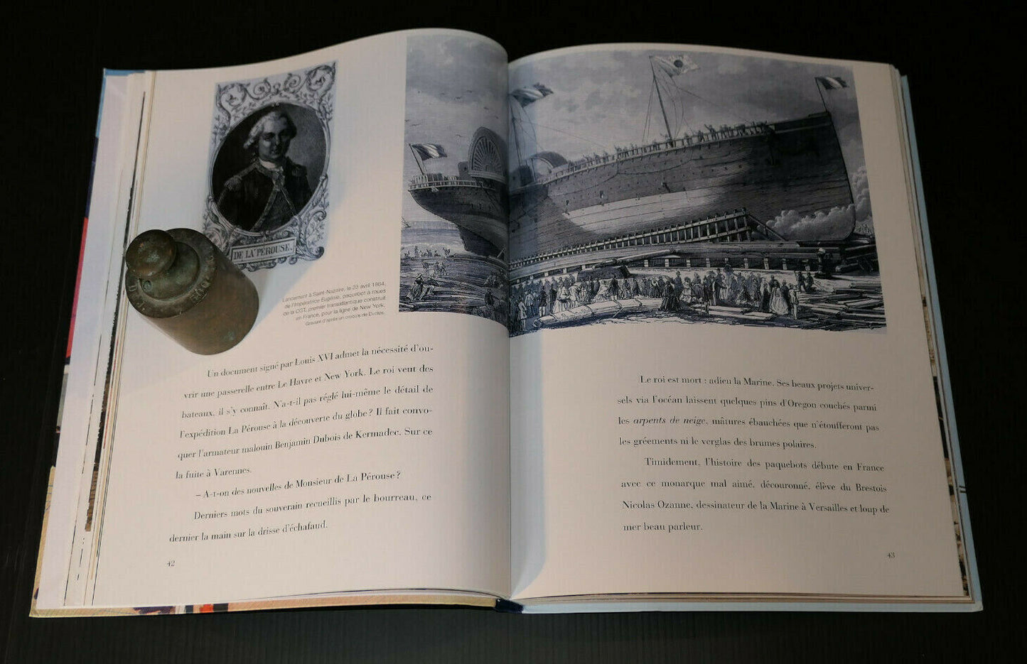 YANN QUEFFELEC / TOI L'HORIZON / PAQUEBOTS HISTOIRE MARINE VOYAGE 1999