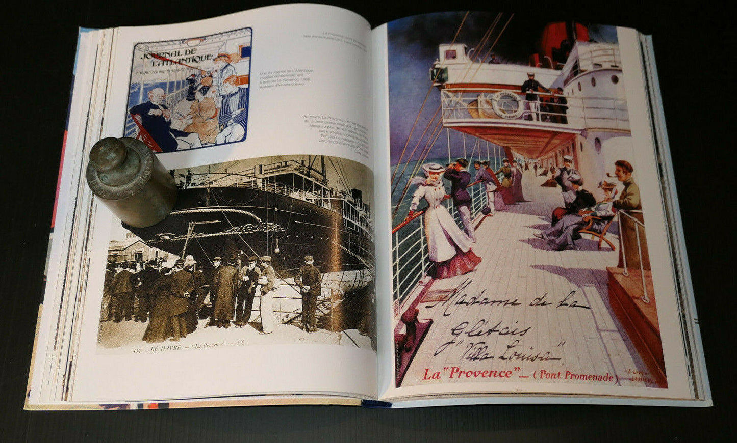 YANN QUEFFELEC / TOI L'HORIZON / PAQUEBOTS HISTOIRE MARINE VOYAGE 1999