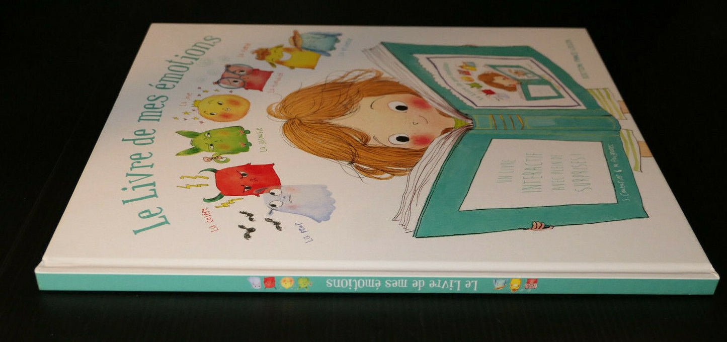 LE LIVRE DE MES EMOTIONS / LIVRE INTERACTIF / FRANCE LOISIRS 2018 / JEUNESSE