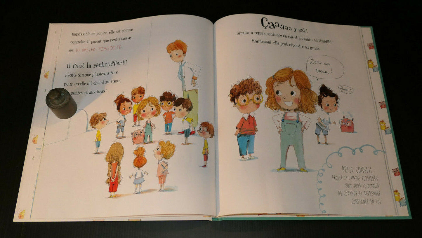 LE LIVRE DE MES EMOTIONS / LIVRE INTERACTIF / FRANCE LOISIRS 2018 / JEUNESSE