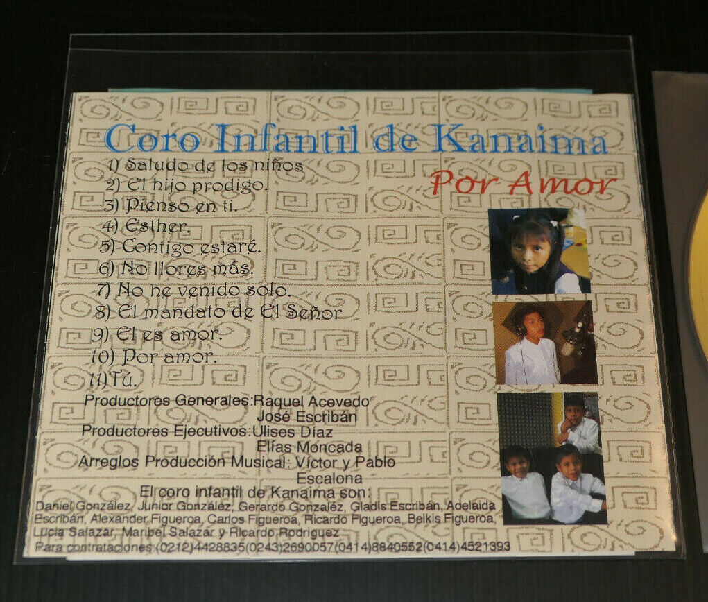 CD CORO INFANTIL DE KANAIMA / POR AMOR