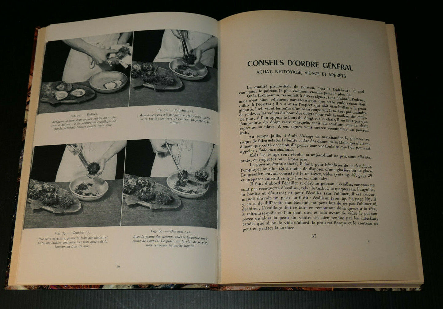 PELLAPRAT / LE POISSON DANS LA CUISINE FRANCAISE / FLAMMARION 1960 / RECETTES