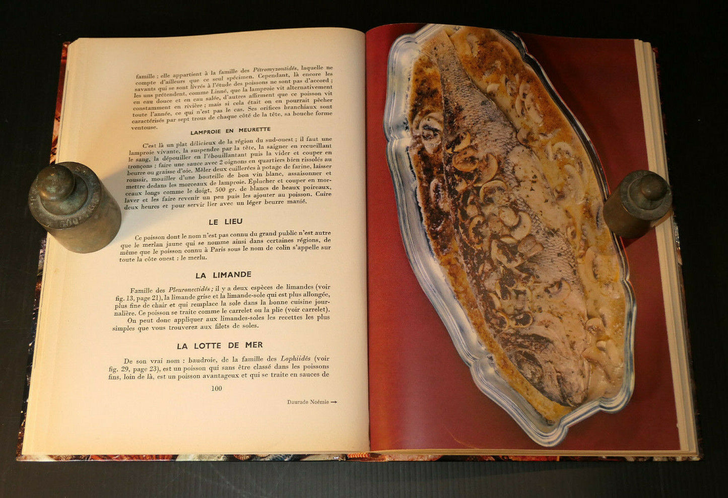PELLAPRAT / LE POISSON DANS LA CUISINE FRANCAISE / FLAMMARION 1960 / RECETTES