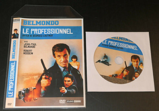 DVD LE PROFESSIONNEL / GEORGES LAUTNER / BELMONDO ROBERT HOSSEIN (1981)