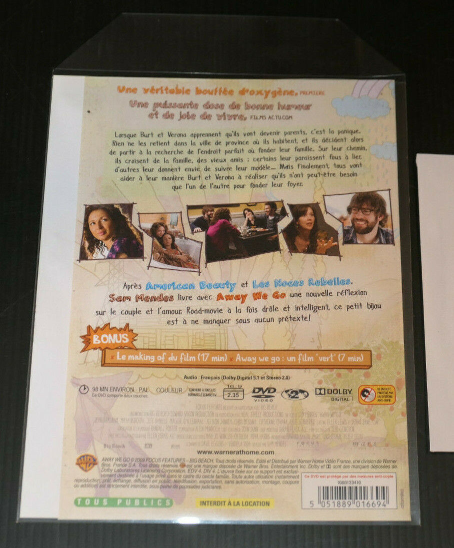 DVD AWAY WE GO / SAM MENDES (2009)