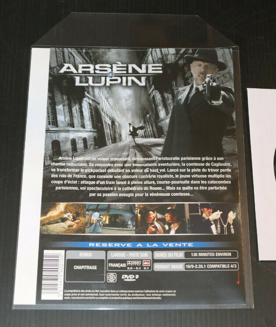 DVD ARSENE LUPIN / ROMAIN DURIS KRISTIN SCOTT THOMAS