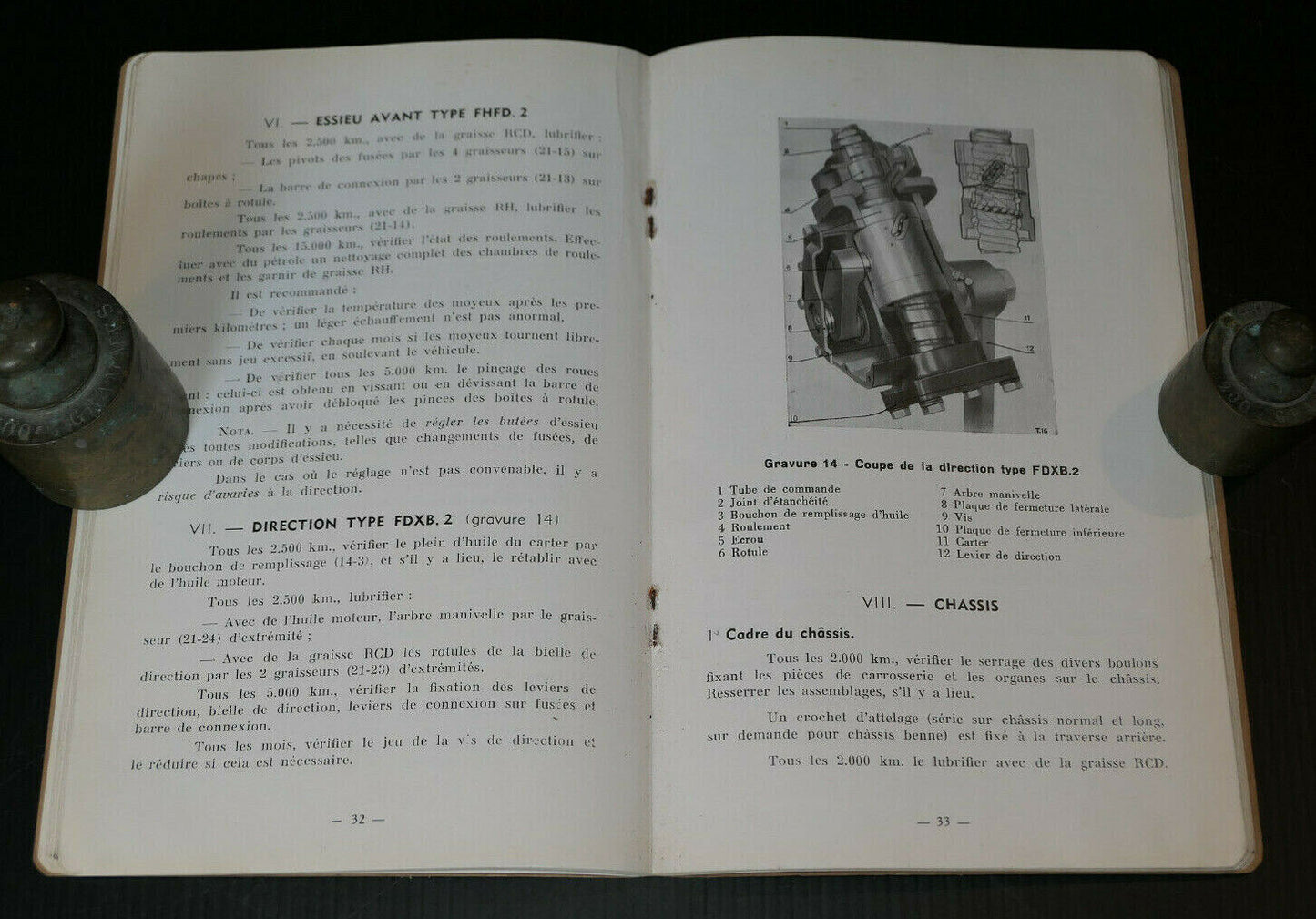 NOTICE D'ENTRETIEN 688 CAMION BERLIET TYPE GLC6 AUTOMOBILIA LYON TECHNIQUE 1952