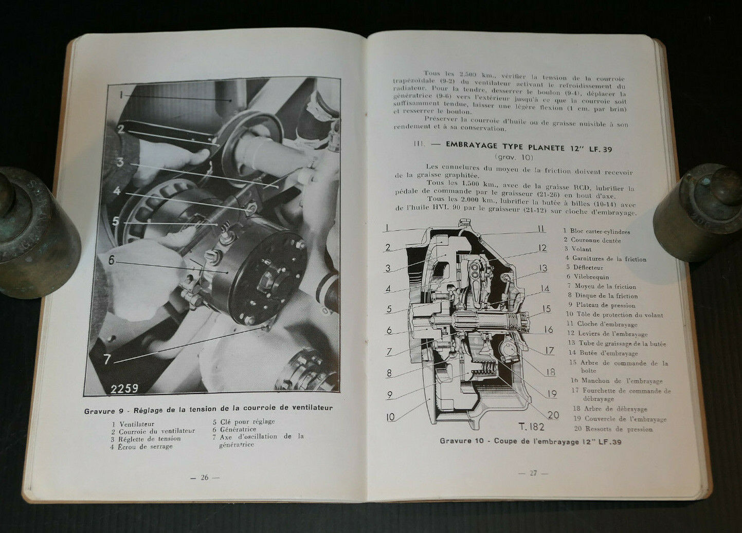 NOTICE D'ENTRETIEN 688 CAMION BERLIET TYPE GLC6 AUTOMOBILIA LYON TECHNIQUE 1952