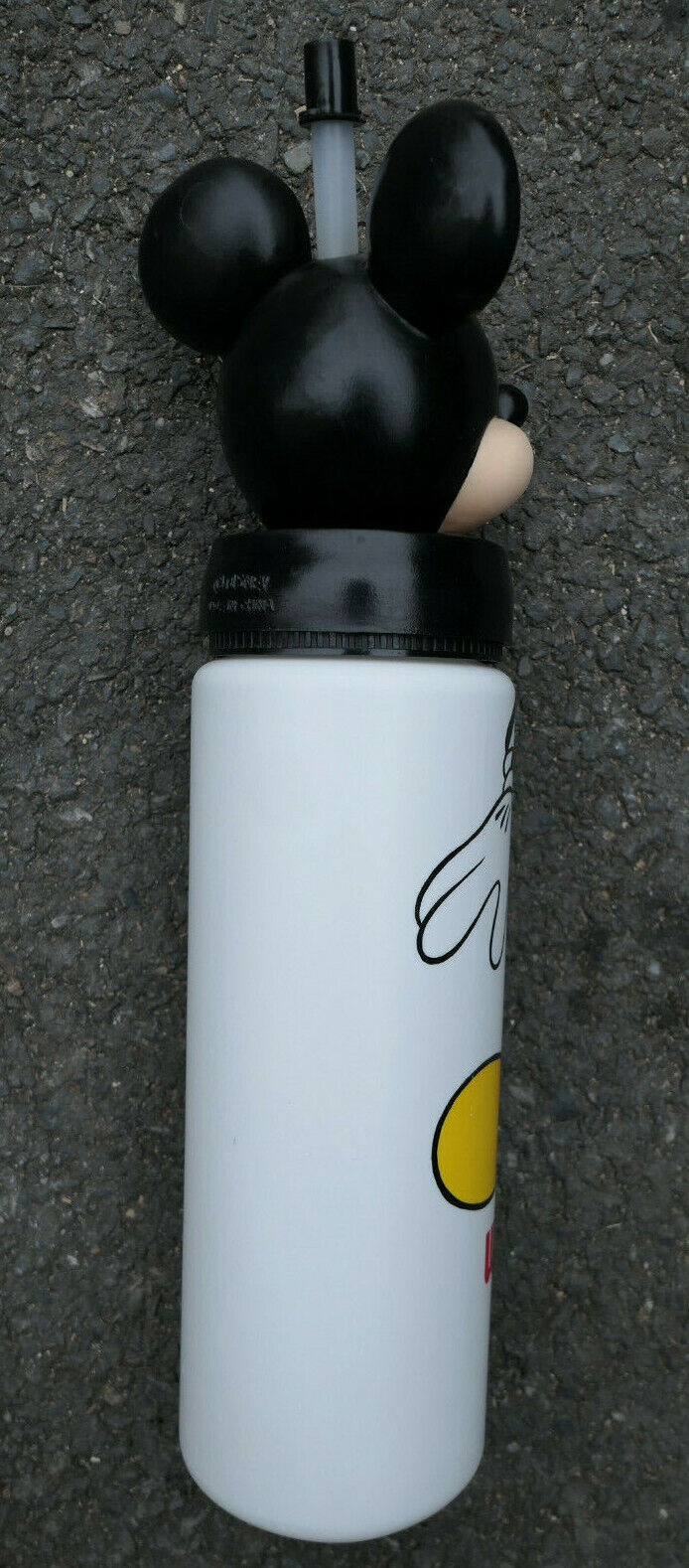 WALT DISNEY WORLD MICKEY PLASTIC BOTTLE VINTAGE 1980'S COLLECTIBLE