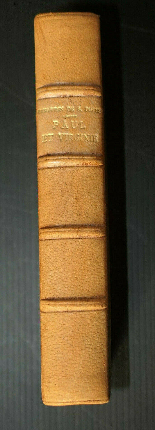 PAUL ET VIRGINIE / BERNARDIN DE SAINT-PIERRE / ANATOLE FRANCE / LEMERRE 1877
