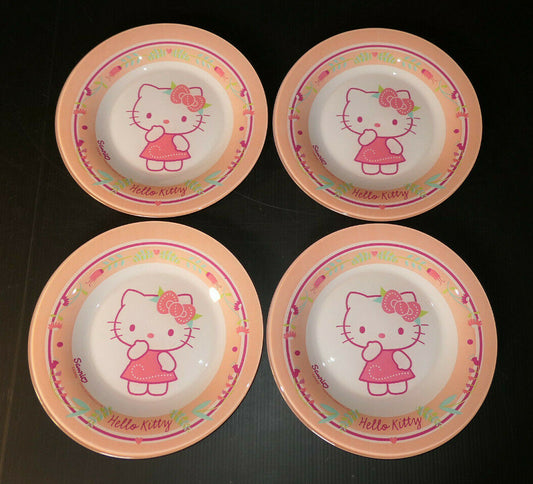 HELLO KITTY PLATE ASSIETTE 19CM SANRIO LICENSE 2013 OFFICIAL ARC LUMINARC FRANCE