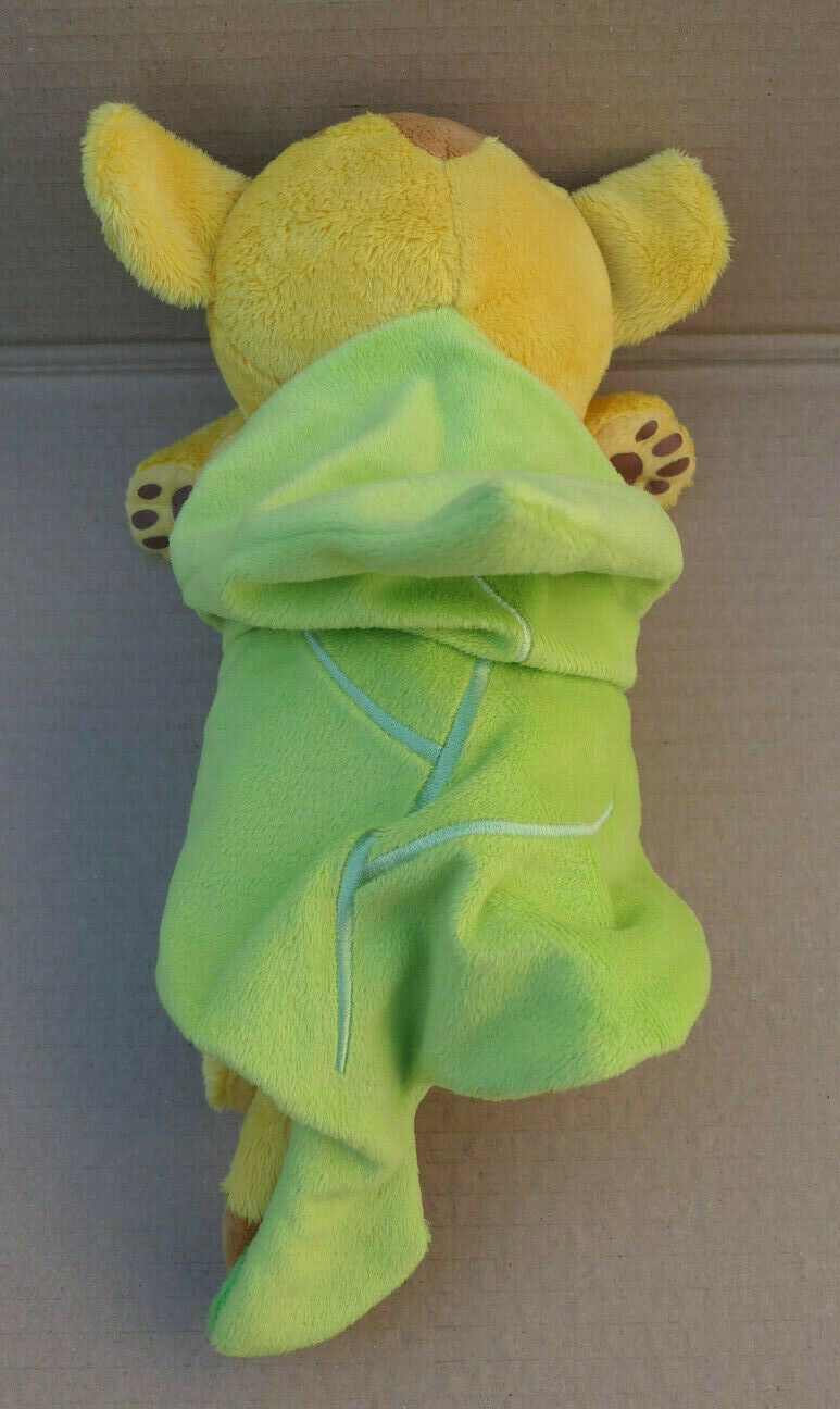 LE ROI LION SIMBA BLANKET PELUCHE DISNEY PLUSH TOY COLLECTIBLE LION KING