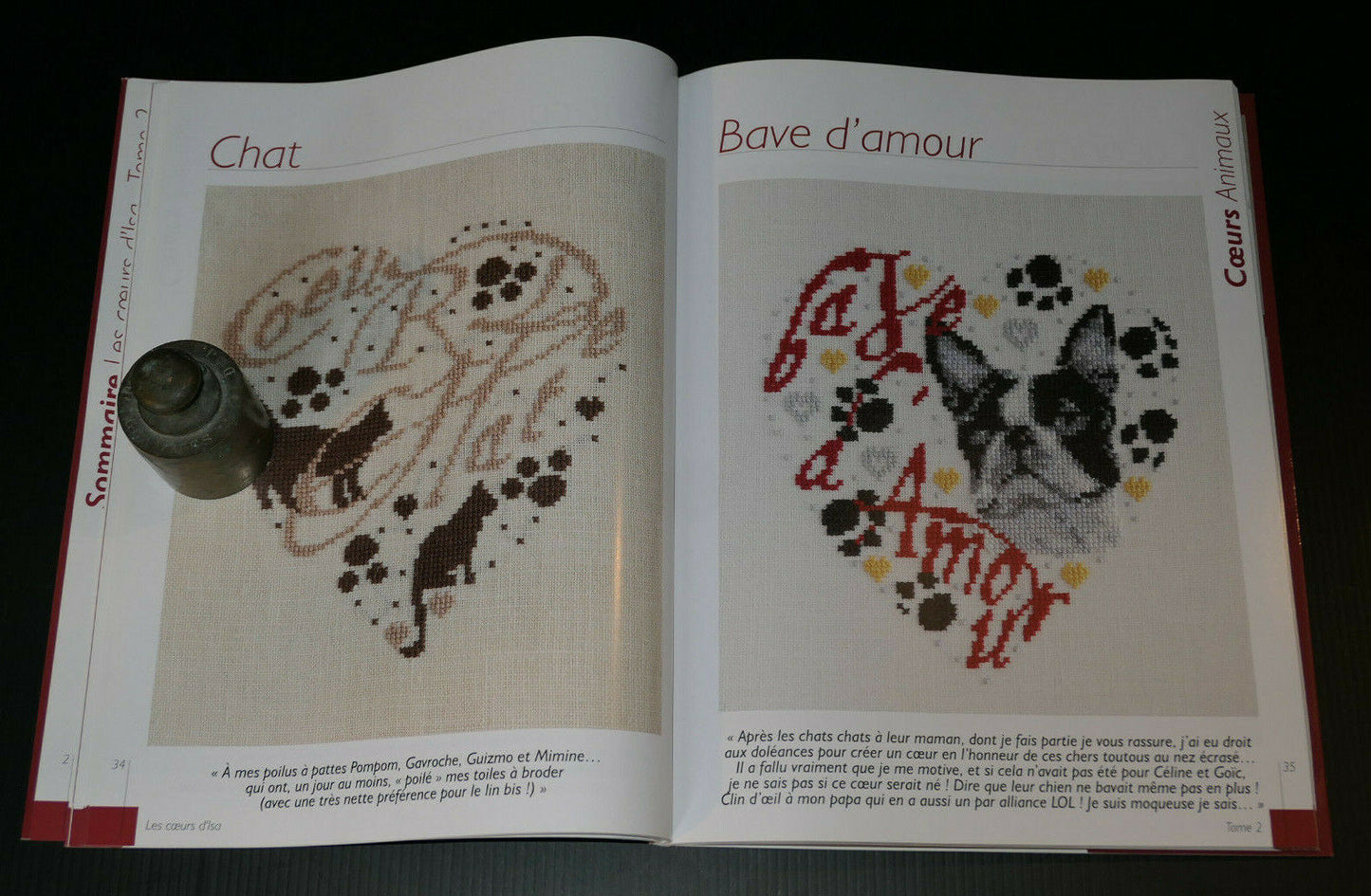 LES COEURS D'ISA TOME 2 POINT DE CROIX LES EDITIONS DE SAXE 2011