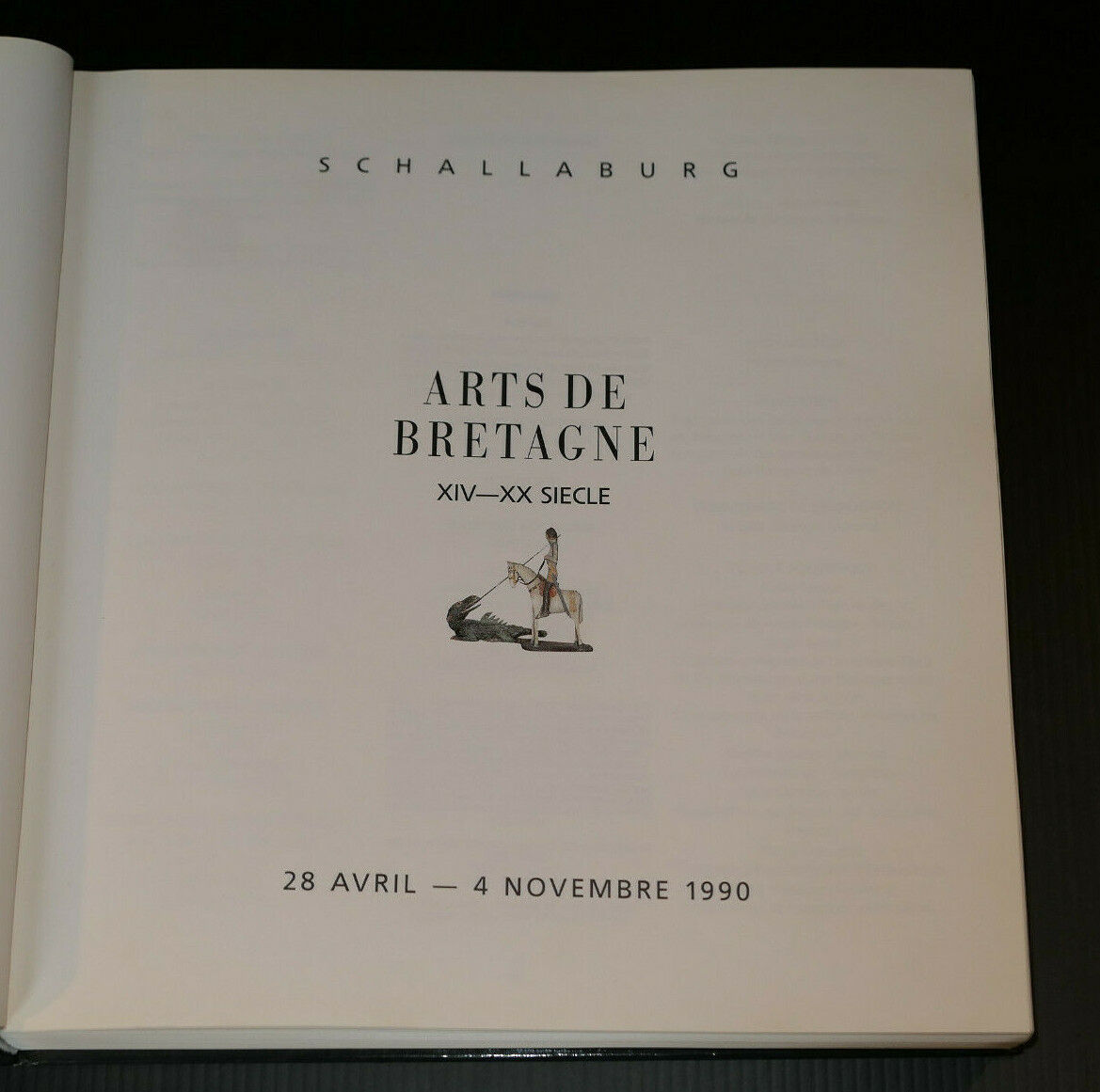 ARTS DE BRETAGNE XIV - XXe SIECLE / ART PEINTURE MOBILIER EXPOSITION 1990