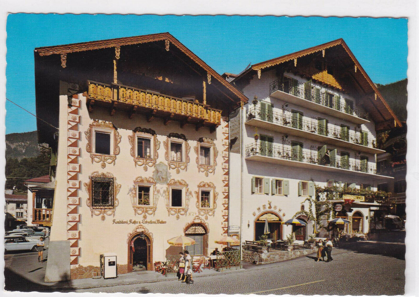 COLOR POSTCARD CPSM MALERISCHES SALZKAMMERGUT BURGERHAUSER AUSTRIA