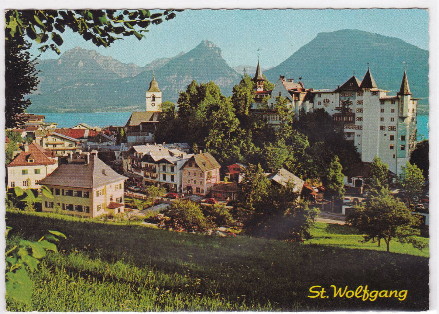 CARTE POSTALE COULEUR CPSM ST WOLFGANG AM WOLFGANGSEE