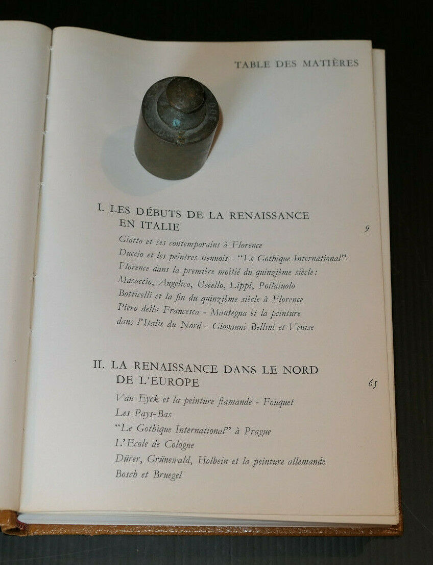 MICHAEL LEVEY / HISTOIRE DE LA PEINTURE / FLAMMARION 1962 / ART