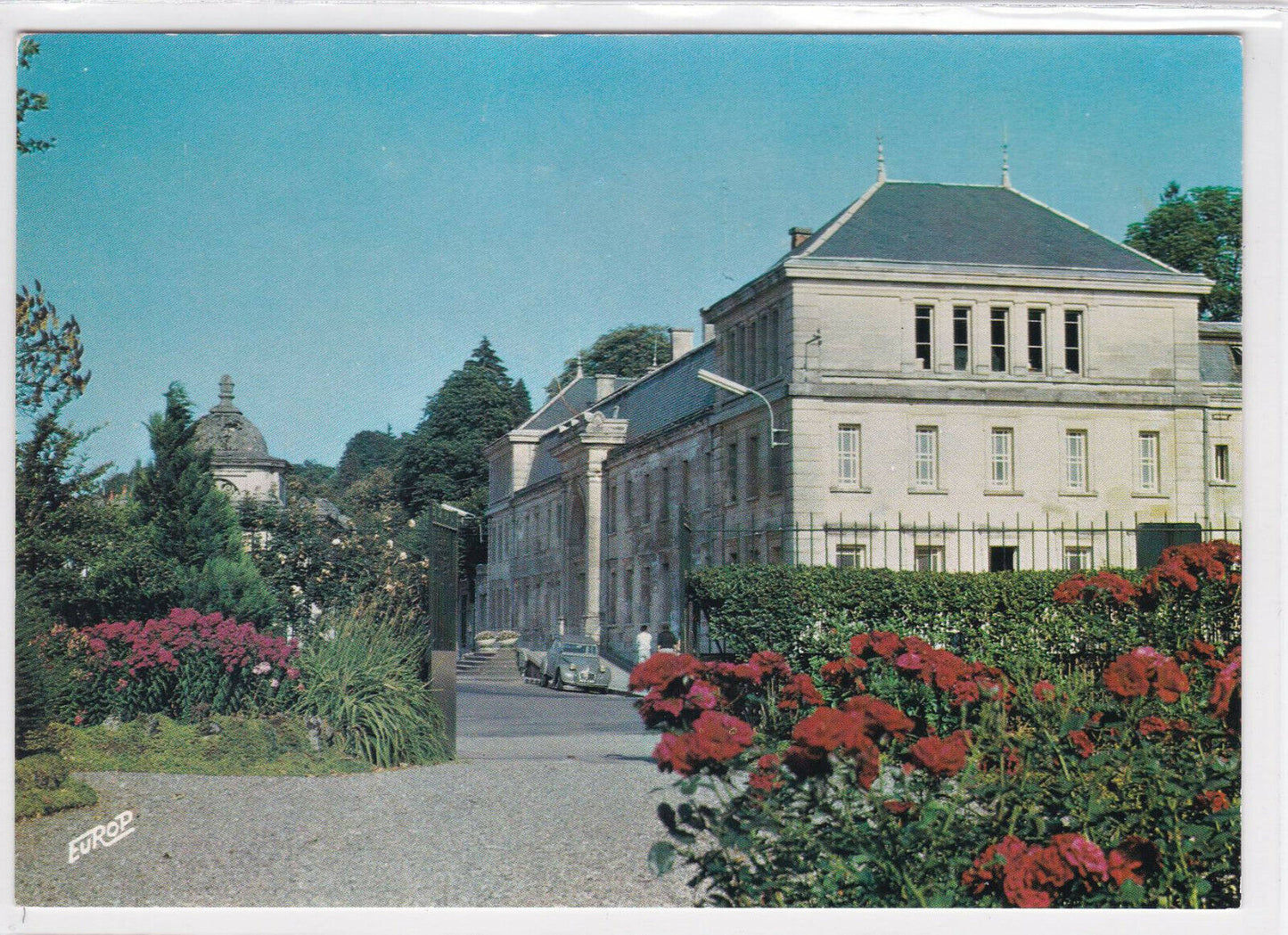 CARTE POSTALE COULEUR CPSM BOURBONNE-LES-BAINS ETABLISSEMENT THERMAL HAUTE-MARNE