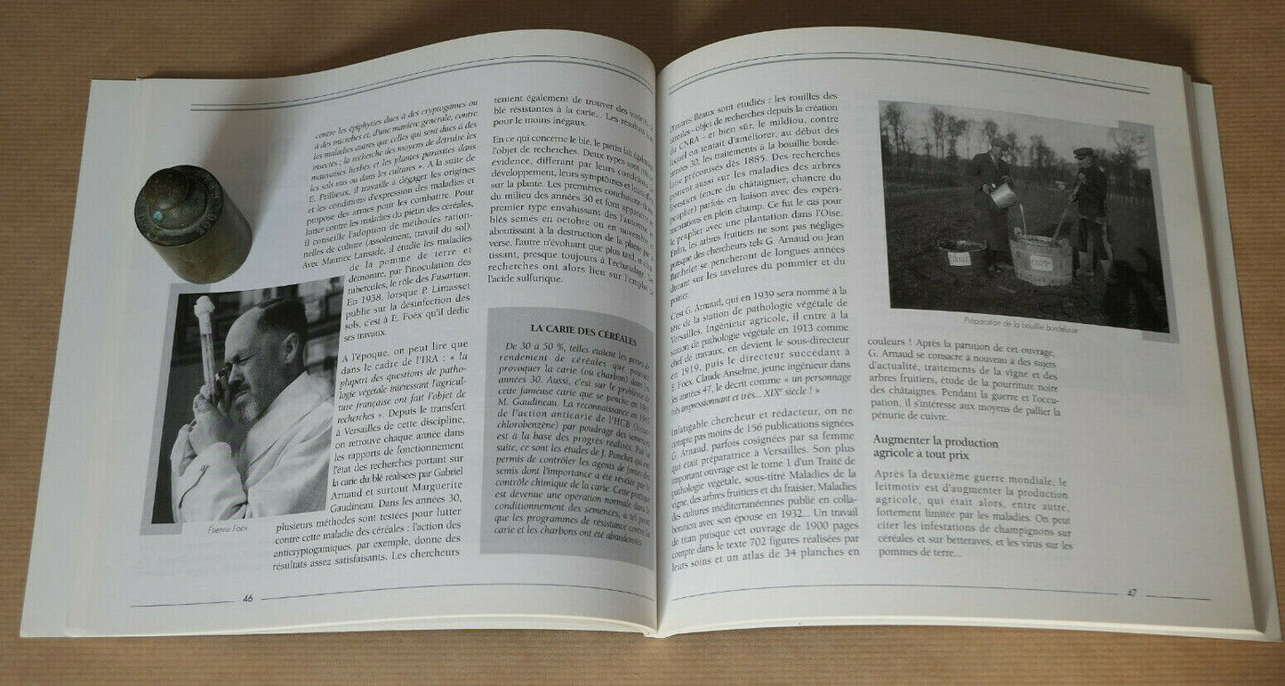 CHRONIQUE DU CENTRE DE RECHERCHES DE VERSAILLES / INRA 1996 AGRONOMIE