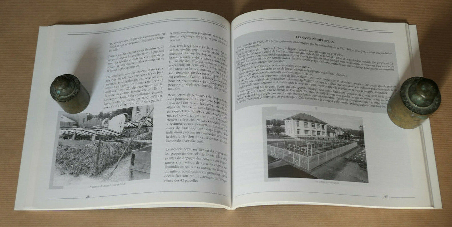CHRONIQUE DU CENTRE DE RECHERCHES DE VERSAILLES / INRA 1996 AGRONOMIE